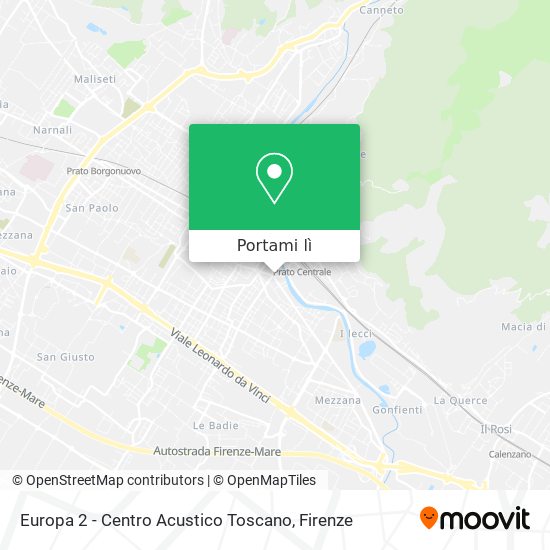 Mappa Europa 2 - Centro Acustico Toscano