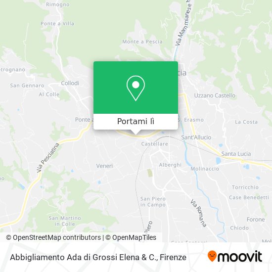 Mappa Abbigliamento Ada di Grossi Elena & C.
