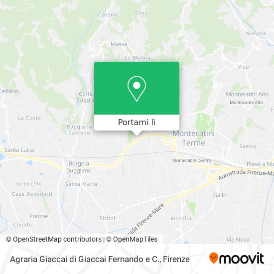 Mappa Agraria Giaccai di Giaccai Fernando e C.
