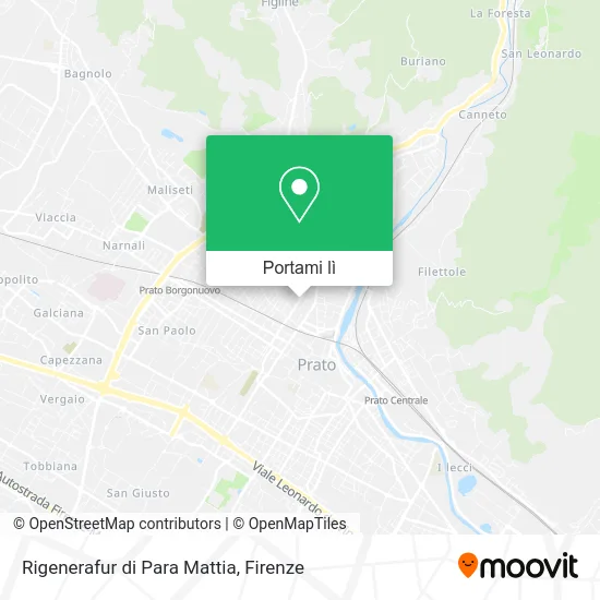 Mappa Rigenerafur di Para Mattia