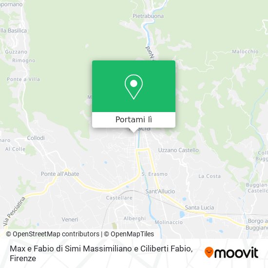 Mappa Max e Fabio di Simi Massimiliano e Ciliberti Fabio
