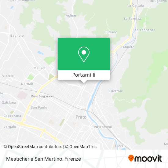 Mappa Mesticheria San Martino