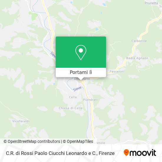 Mappa C.R. di Rossi Paolo Ciucchi Leonardo e C.