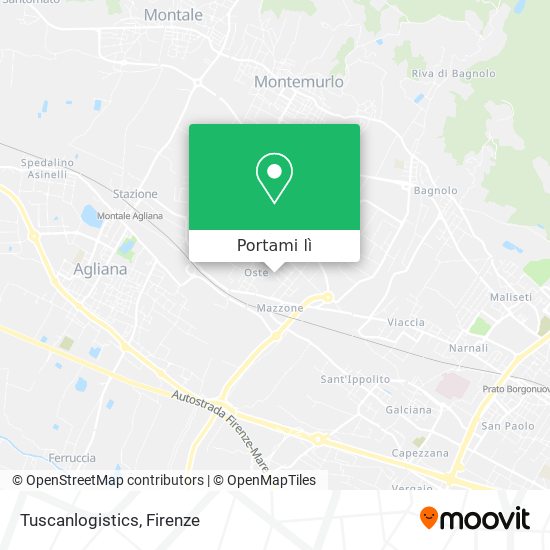 Mappa Tuscanlogistics