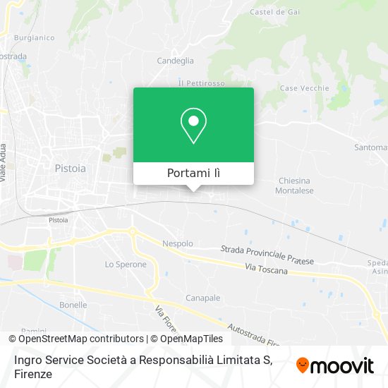 Mappa Ingro Service Società a Responsabilià Limitata S