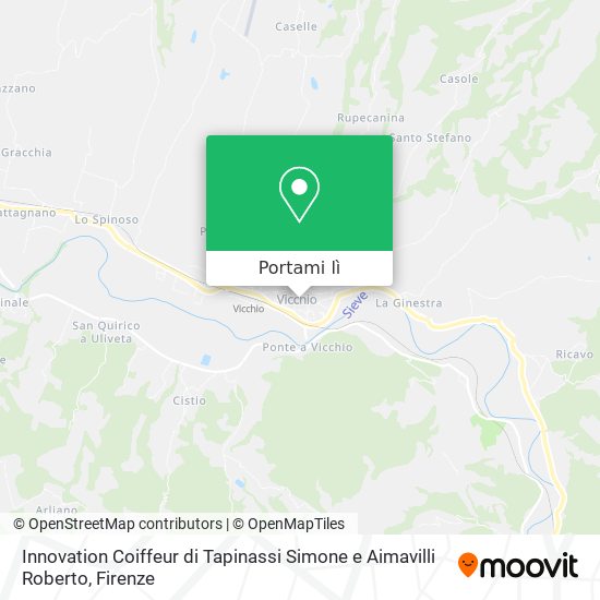 Mappa Innovation Coiffeur di Tapinassi Simone e Aimavilli Roberto
