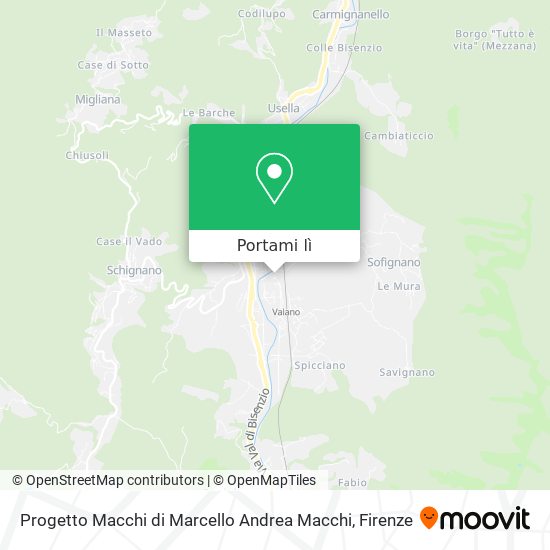 Mappa Progetto Macchi di Marcello Andrea Macchi