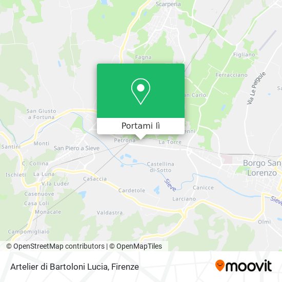Mappa Artelier di Bartoloni Lucia