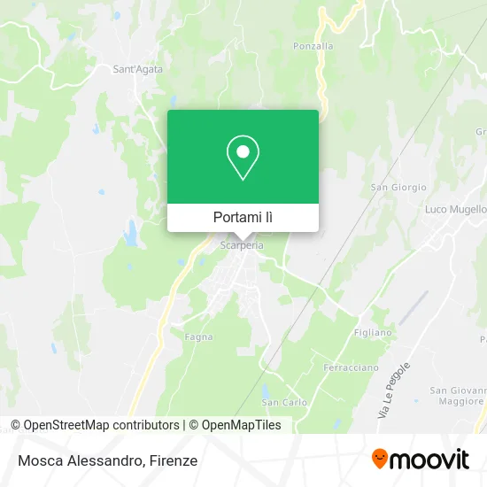 Mappa Mosca Alessandro