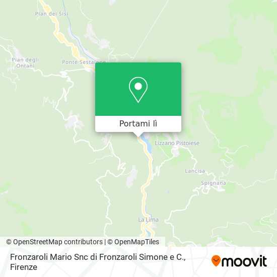 Mappa Fronzaroli Mario Snc di Fronzaroli Simone e C.