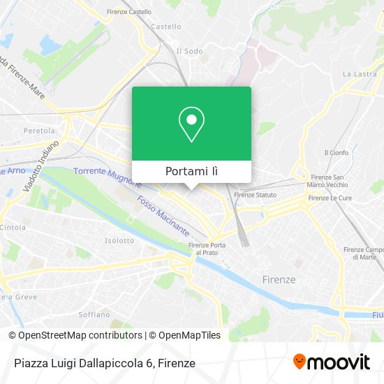 Mappa Piazza Luigi Dallapiccola 6