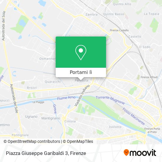 Mappa Piazza Giuseppe Garibaldi  3