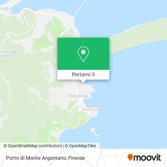 Mappa Porto di Monte Argentario