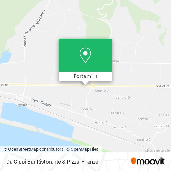 Mappa Da Gippi Bar Ristorante & Pizza