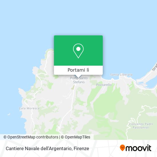 Mappa Cantiere Navale dell'Argentario
