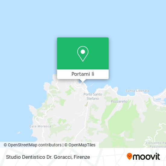 Mappa Studio Dentistico Dr. Goracci