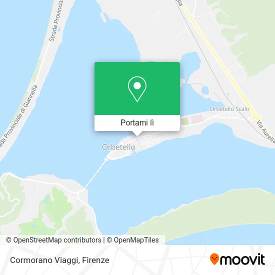 Mappa Cormorano Viaggi