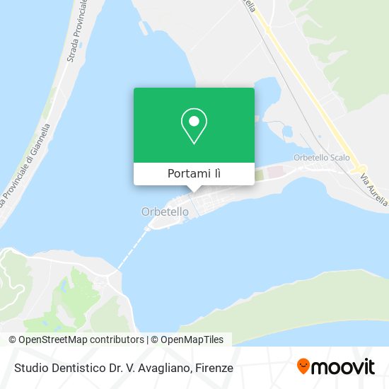 Mappa Studio Dentistico Dr. V. Avagliano