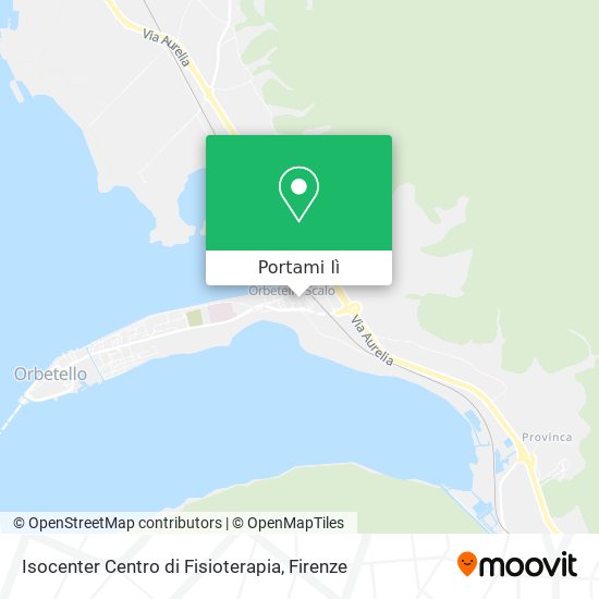 Mappa Isocenter Centro di Fisioterapia