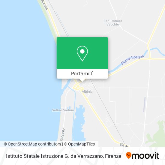 Mappa Istituto Statale Istruzione G. da Verrazzano