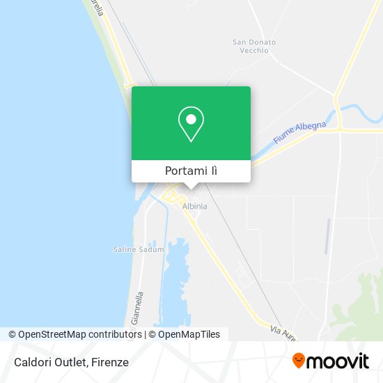 Mappa Caldori Outlet