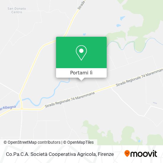 Mappa Co.Pa.C.A. Società Cooperativa Agricola