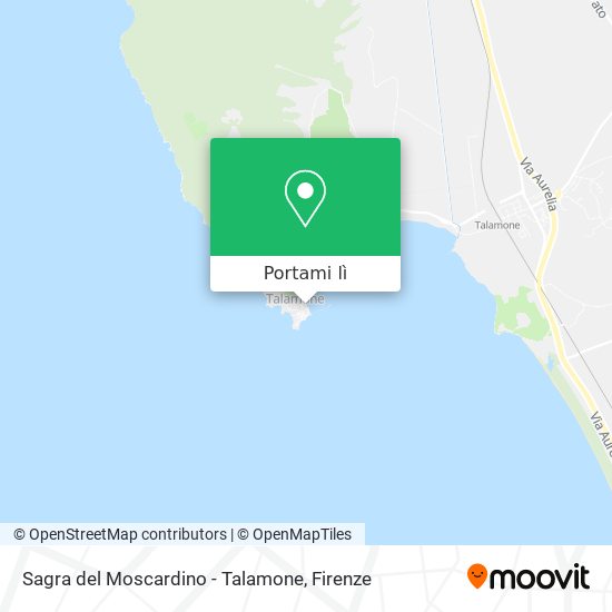Mappa Sagra del Moscardino - Talamone
