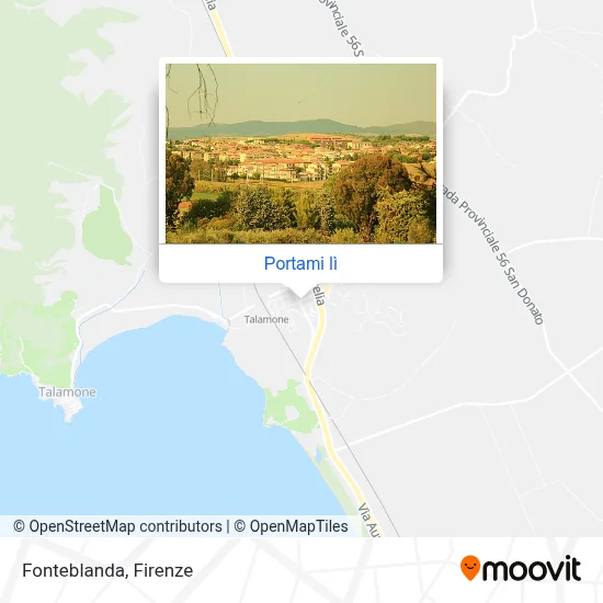 Mappa Fonteblanda