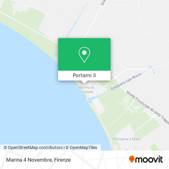 Mappa Marina 4 Novembre