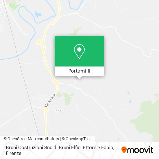Mappa Bruni Costruzioni Snc di Bruni Elfio, Ettore e Fabio