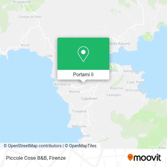 Mappa Piccole Cose B&B