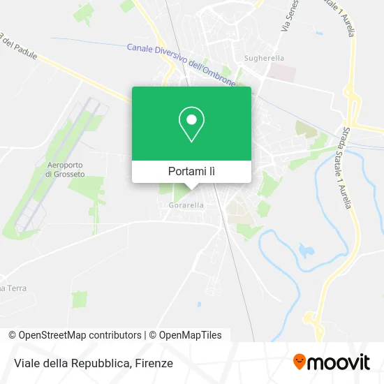 Mappa Viale della Repubblica