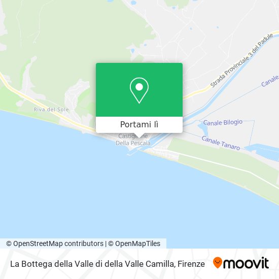 Mappa La Bottega della Valle di della Valle Camilla