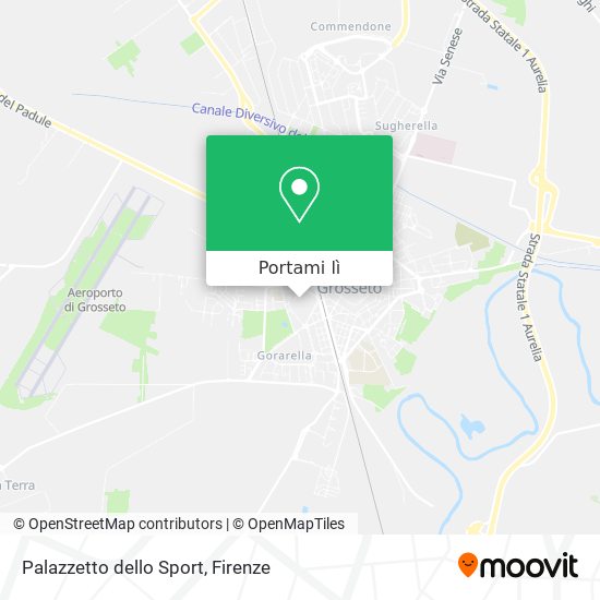 Mappa Palazzetto dello Sport