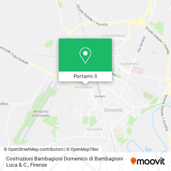 Mappa Costruzioni Bambagioni Domenico di Bambagioni Luca & C.