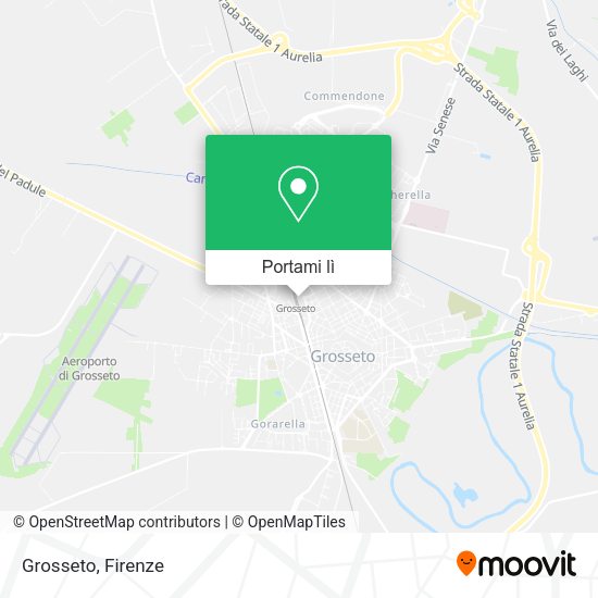 Mappa Grosseto