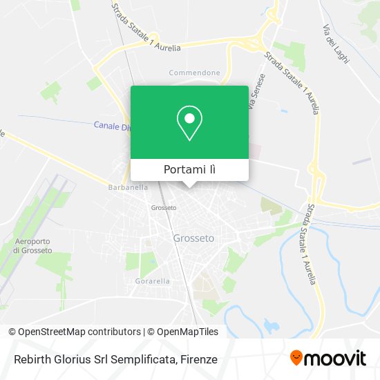 Mappa Rebirth Glorius Srl Semplificata