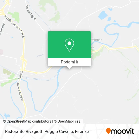 Mappa Ristorante Rivagiotti Poggio Cavallo