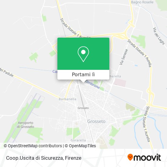 Mappa Coop.Uscita di Sicurezza