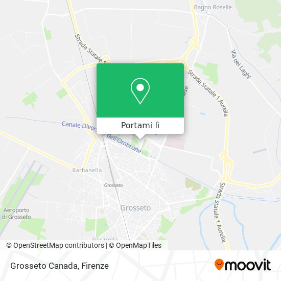 Mappa Grosseto Canada