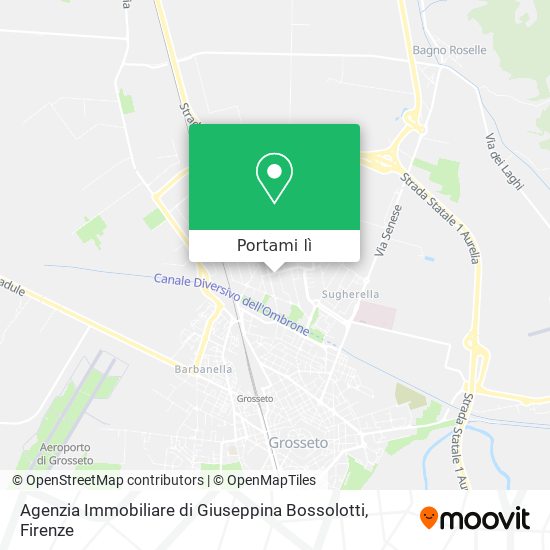 Mappa Agenzia Immobiliare di Giuseppina Bossolotti