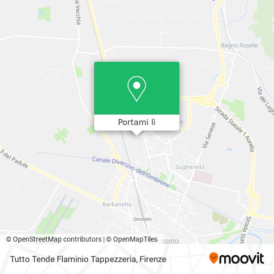 Mappa Tutto Tende Flaminio Tappezzeria