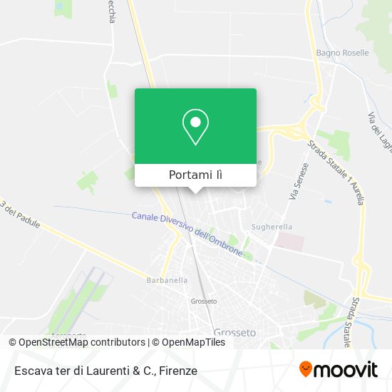 Mappa Escava ter di Laurenti & C.