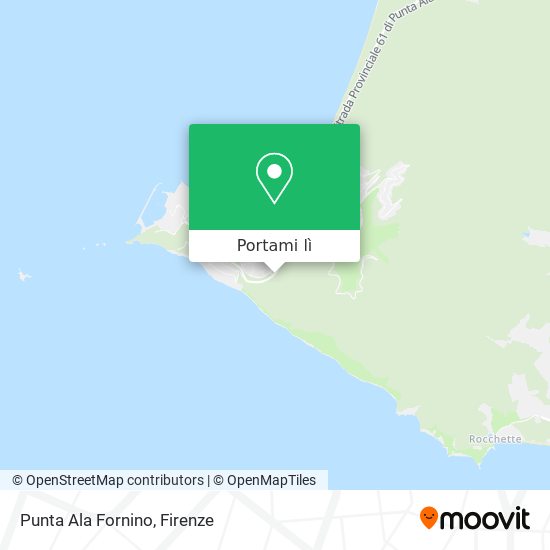 Mappa Punta Ala Fornino