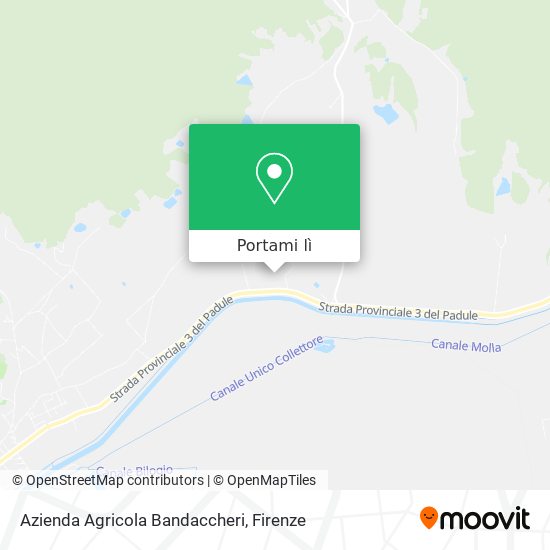 Mappa Azienda Agricola Bandaccheri