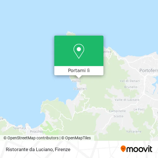 Mappa Ristorante da Luciano