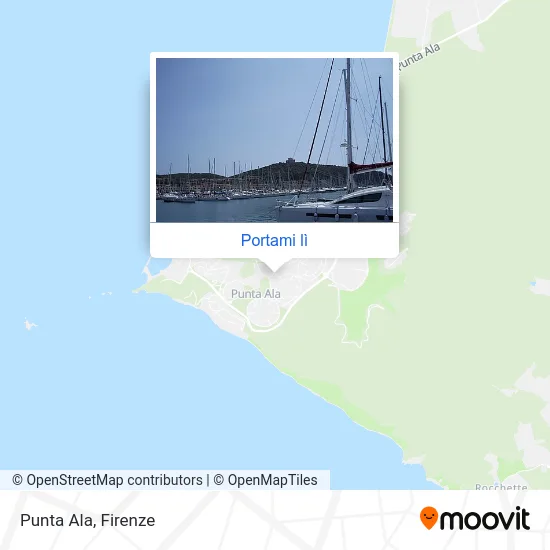 Mappa Punta Ala