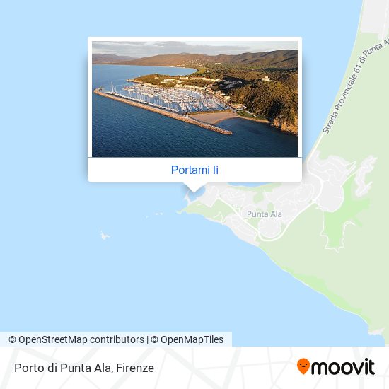 Mappa Porto di Punta Ala