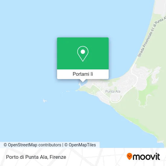 Mappa Porto di Punta Ala