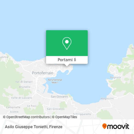 Mappa Asilo Giuseppe Tonietti